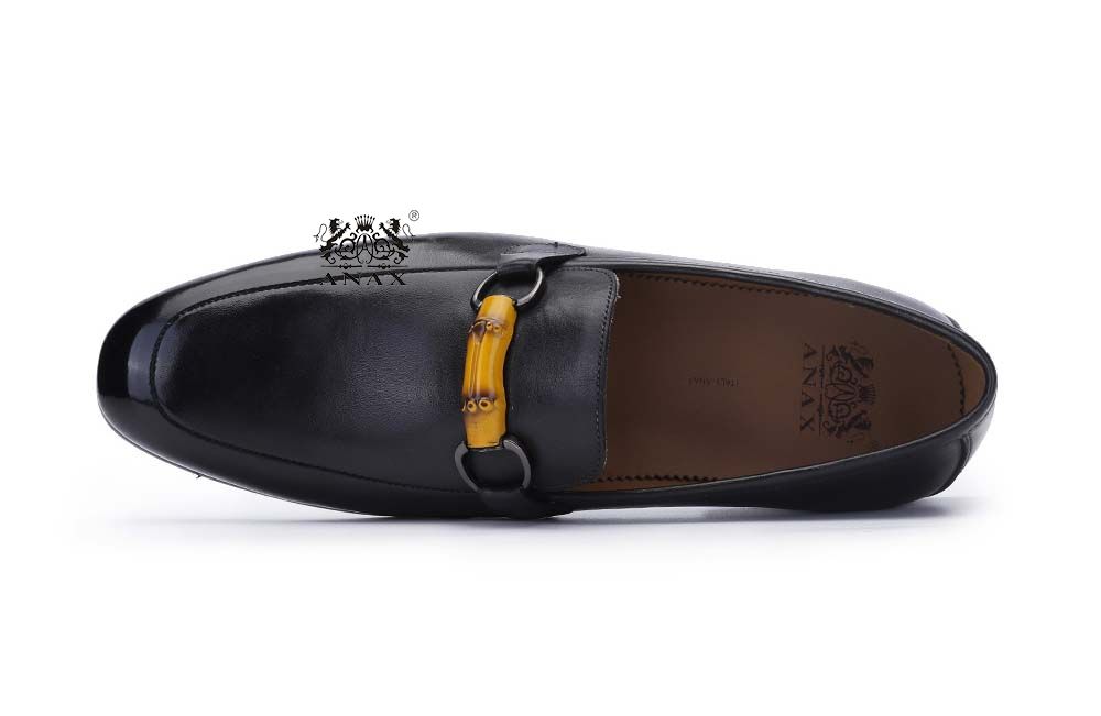 Leather Bamboo Buckle Loafers Shoes Price